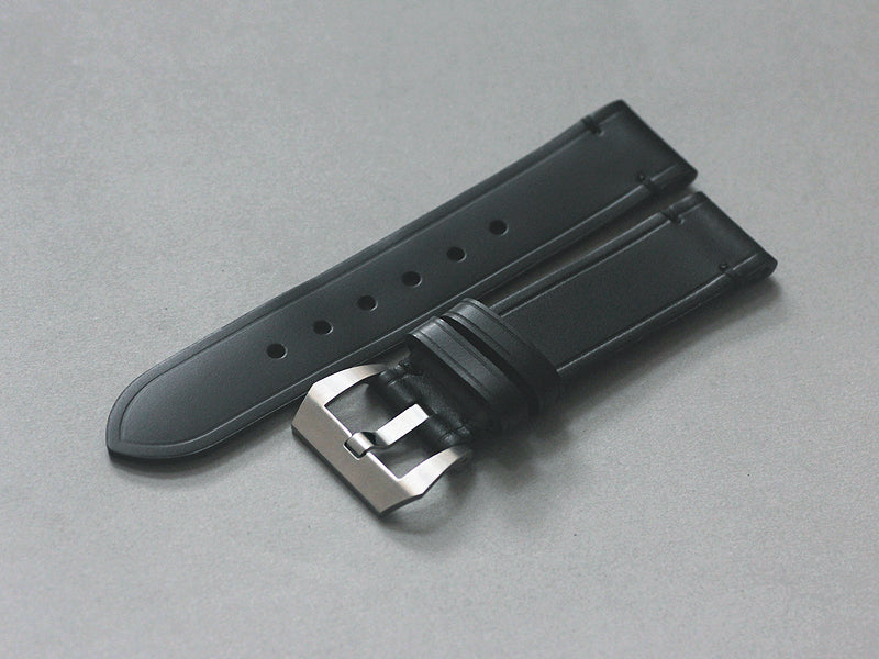 20mm Vintage Style Calf Leather Strap - OBRIS MORGAN TIMEPIECES